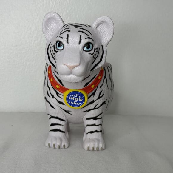 Ringling Bros Greatest Show On Earth White Tiger Figural Mug Cup 2008 Circus - Picture 2 of 8